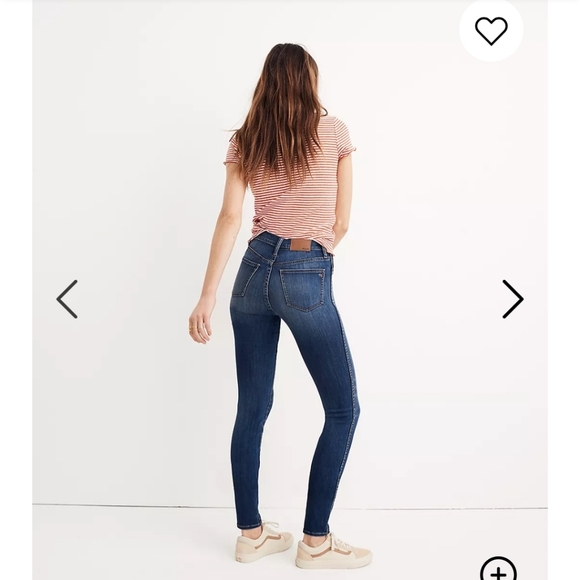 MADEWELL 9in high-riser skinny skinny - Picture 2 of 11